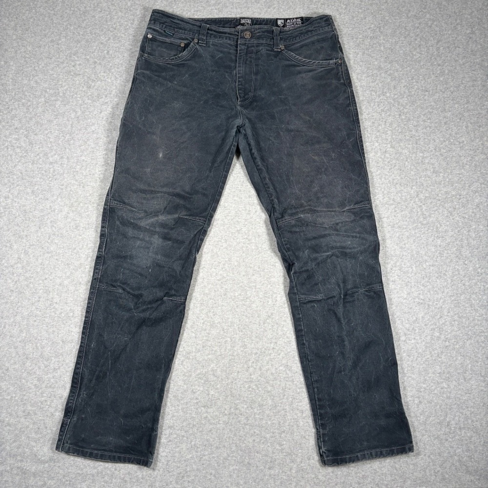 KÜHL RYDR LEAN Hiking Pants Men's 34x30 Gray Vintage Patina Dye Outdoors